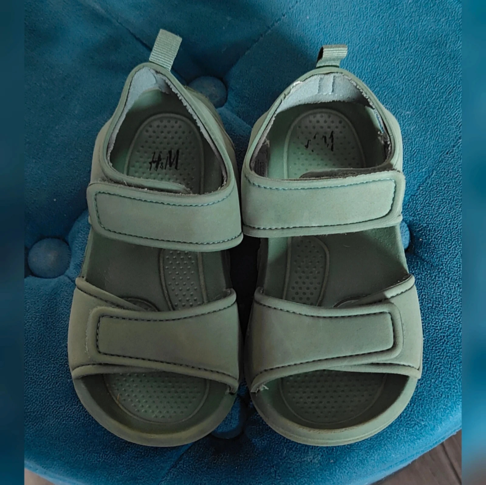 Green Children’s Sandals H&M size 24/25 – photo 3